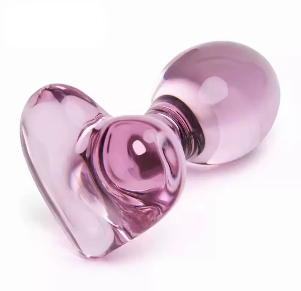 Crystal Heart Plug
